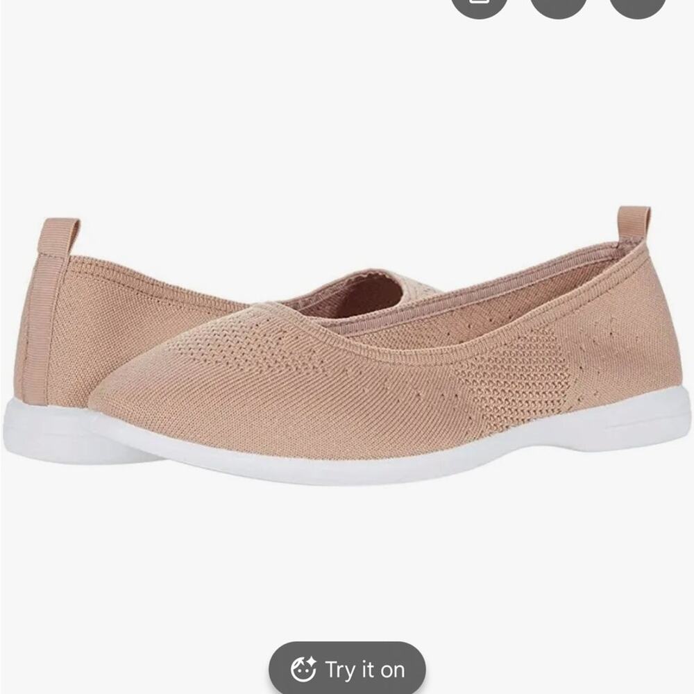 NEW CL by Laundry Canny Casual Ballet in Natural . Size 6.5